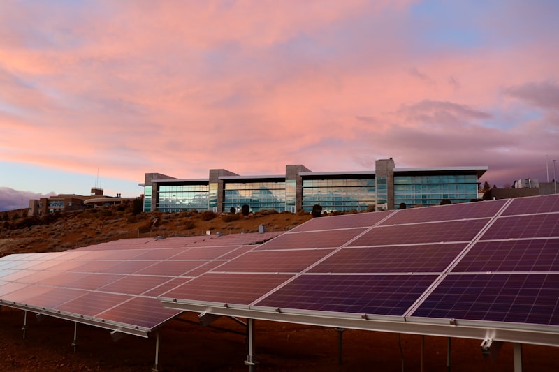Solar panels on a UK rooftop being installed